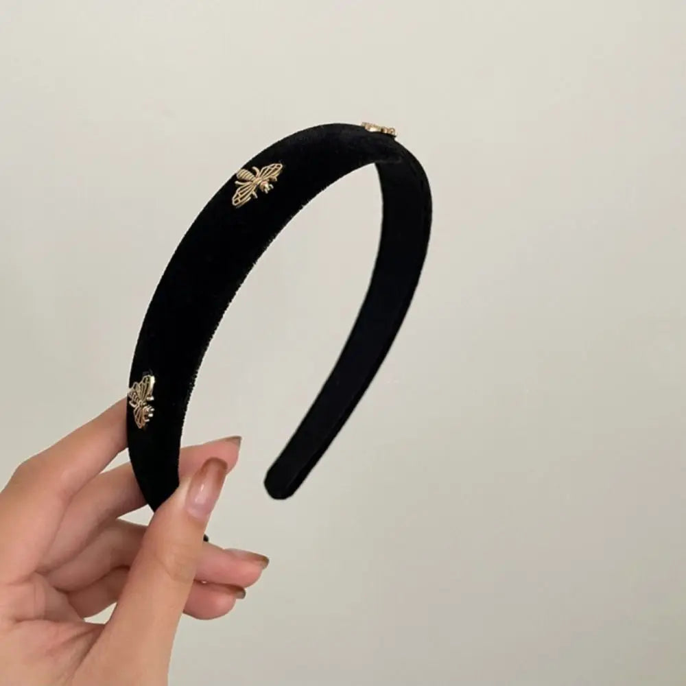 Diadema de terciopelo retro – Elegancia francesa