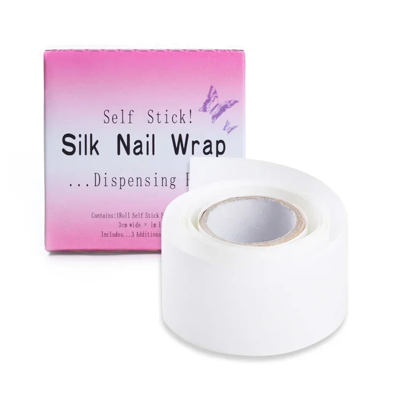 Reparación de uñas de fibra de vidrio y seda – Kit de construcción con gel UV