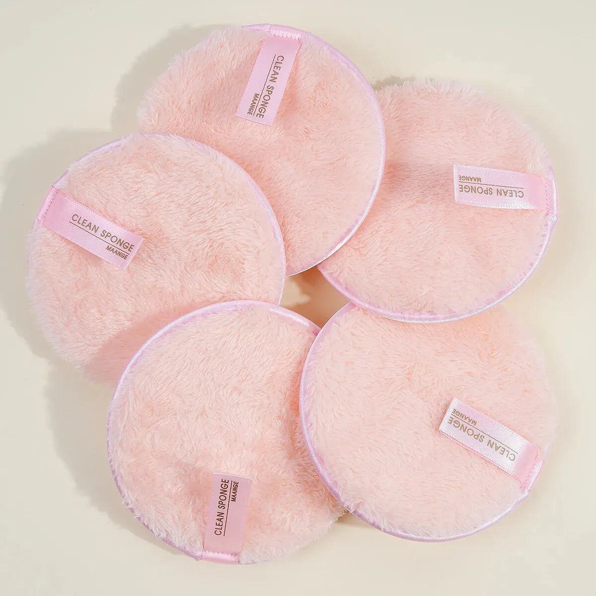 🧼 Pack de 5 Toallitas Desmaquillantes Suaves – Limpieza Facial Reutilizable