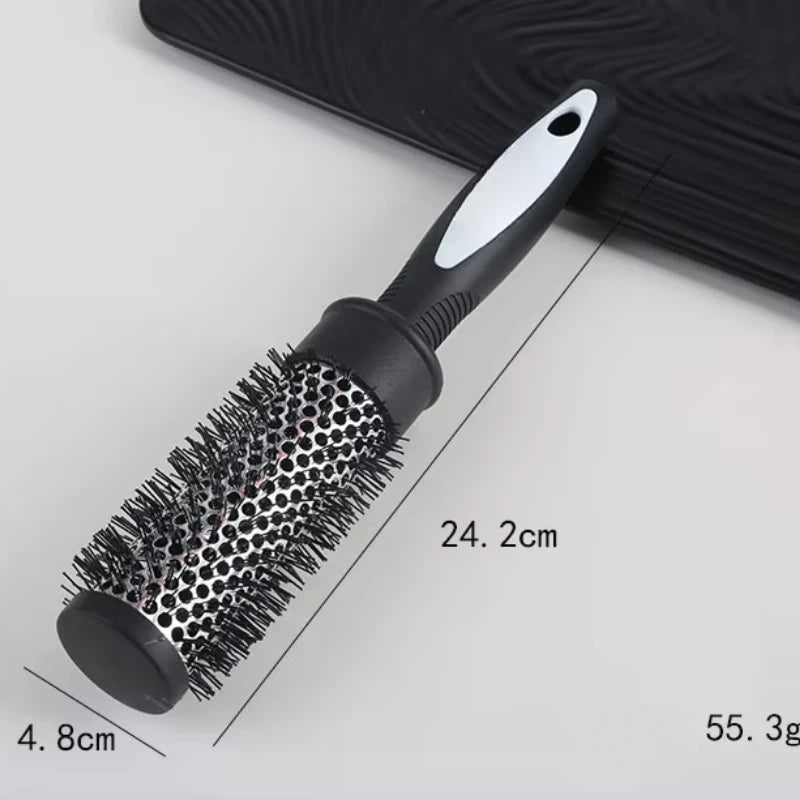 Cepillo cilíndrico para peinar: volumen y rizos naturales
