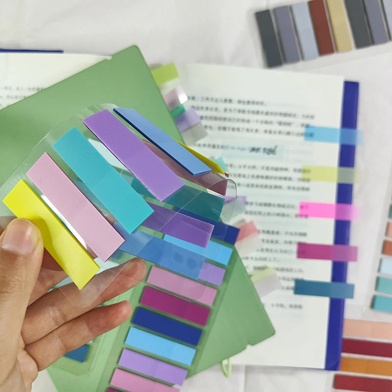 📚✨ 200 marcadores adhesivos de colores: pestañas de índice y flechas
