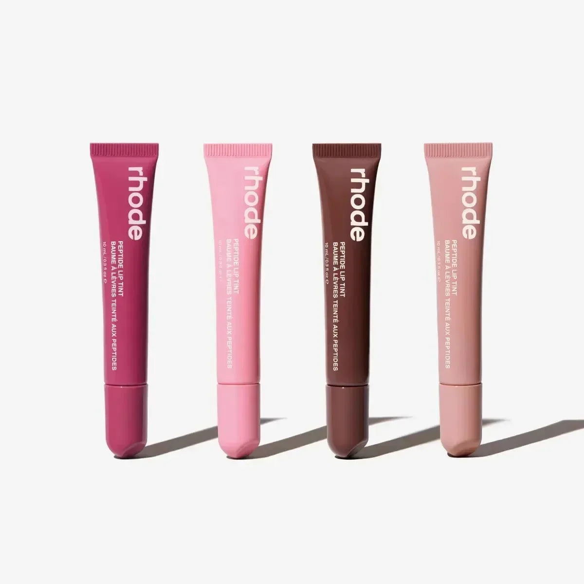 📱💄 Set de 4 brillos y bálsamos labiales – Funda original con forma de teléfono | Hidratante y brillante