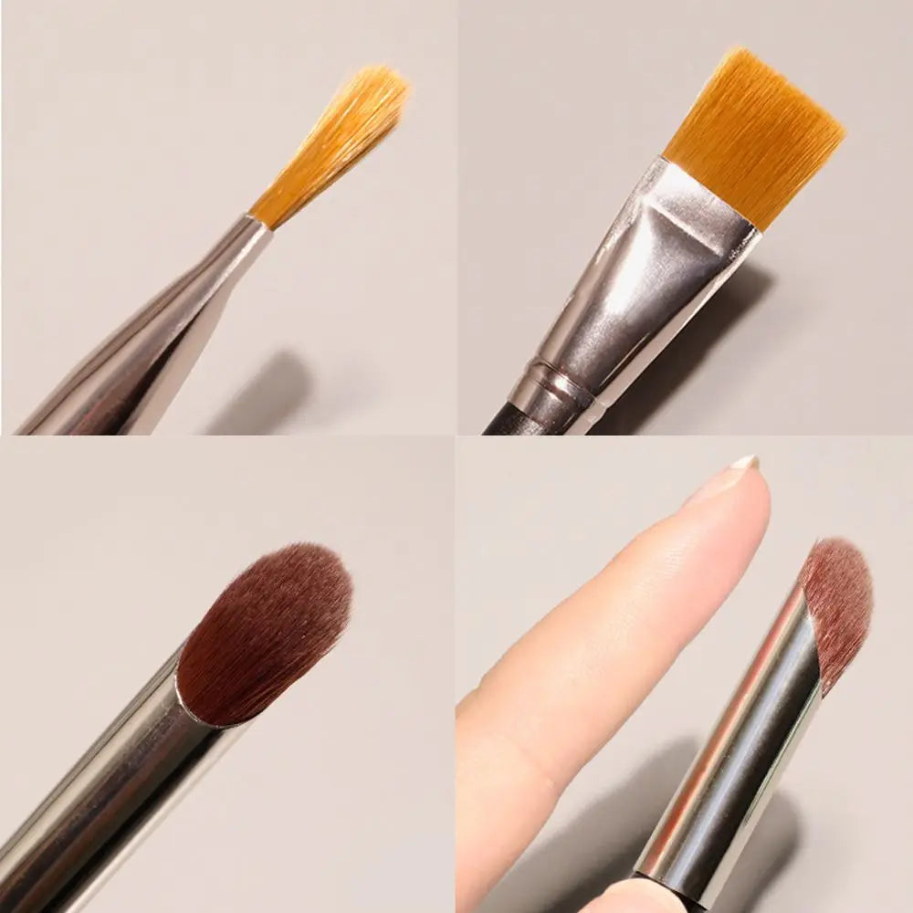 ✨ Brocha de maquillaje multiusos: Kabuki, contorno, base y más