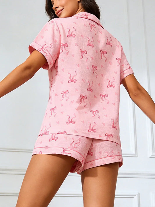 Ensembles de Pyjama - Haut Manches Courtes , Short et Pantalon 🎀