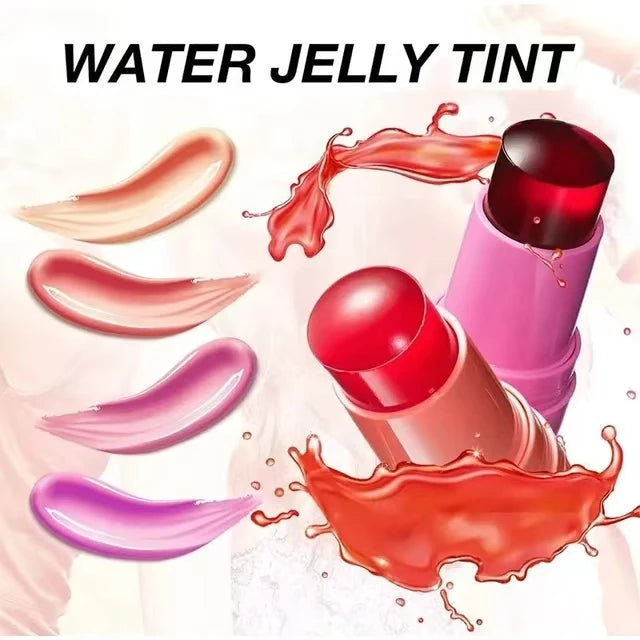 Stick Blush & Teint Jelly – Lèvres, Joues Hydratant au Fini Mat