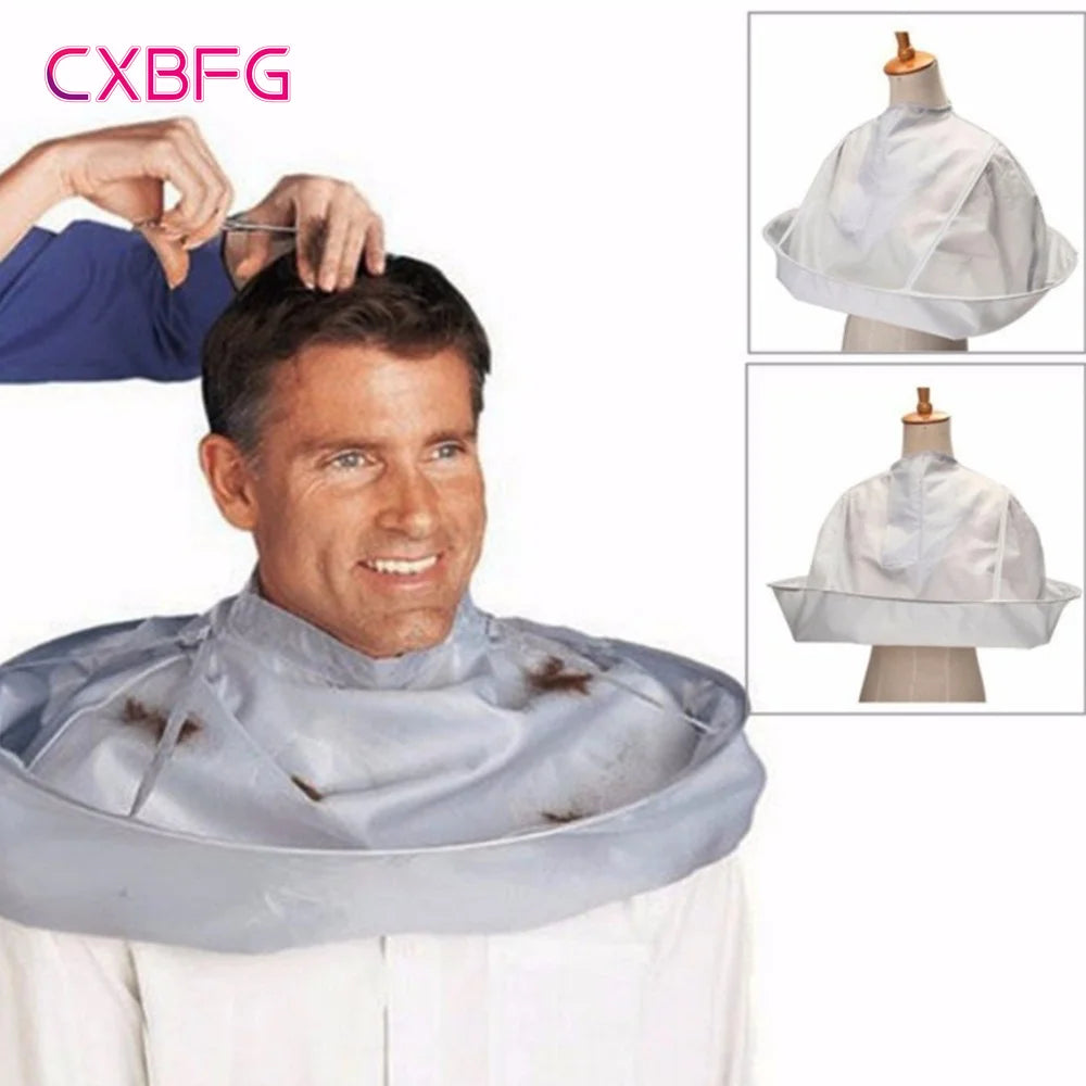 Capa de peluquería creativa: delantal de corte de pelo DIY para salón