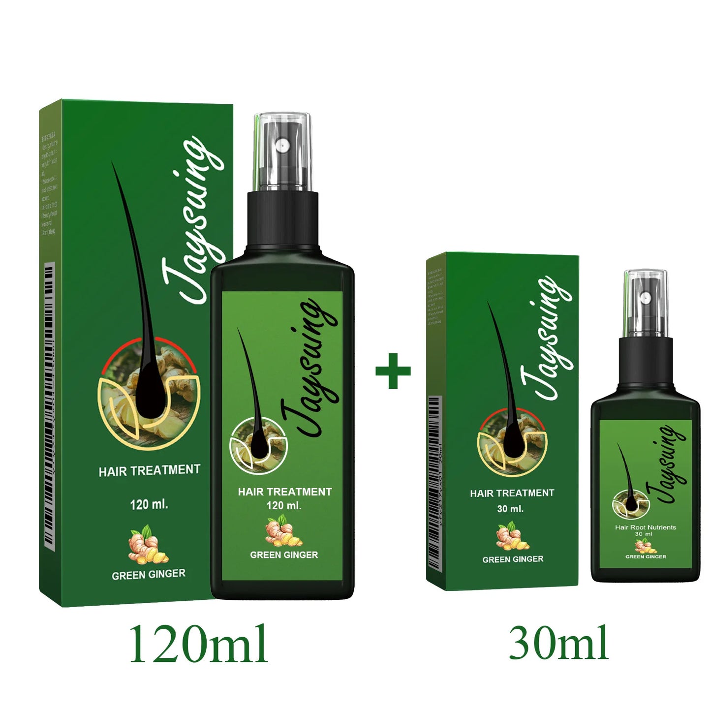 Spray de jengibre para el crecimiento del cabello: tratamiento reparador y estimulante