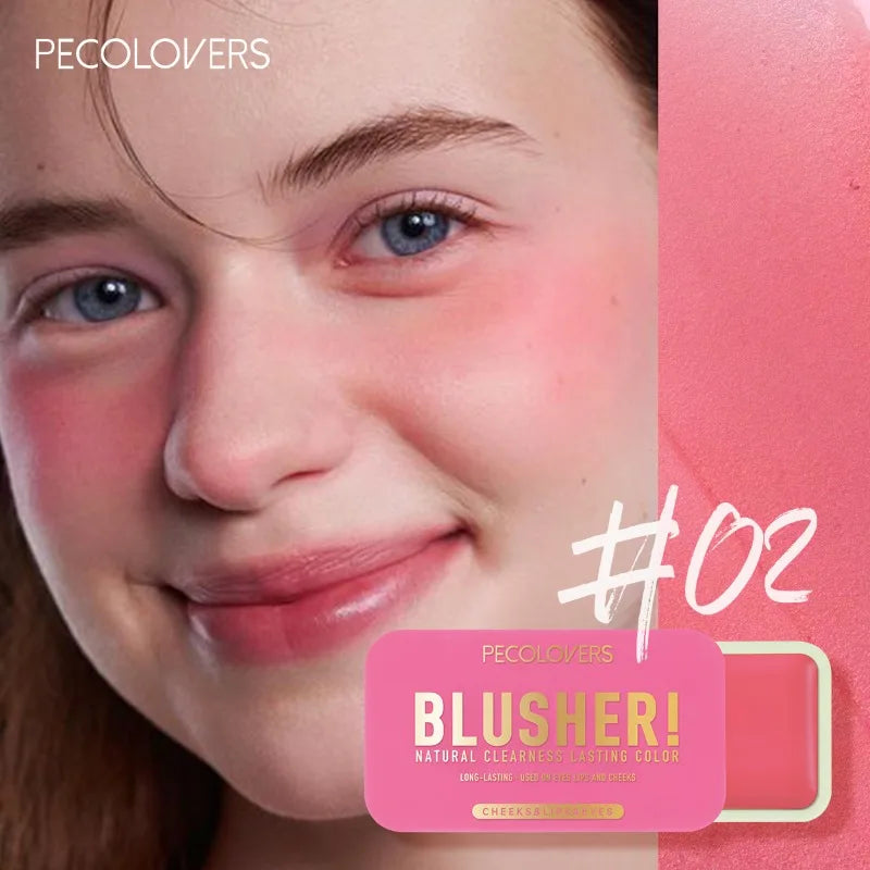 🌸 Rubor en crema de 4 colores: formato push-pull, efecto rosado natural y resistente al agua