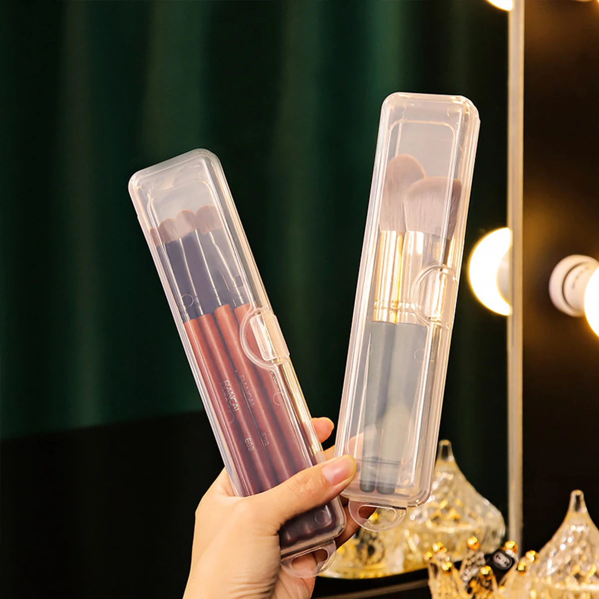 💎 Boîte de Rangement Transparente à Couvercle – Pratique & Élégante