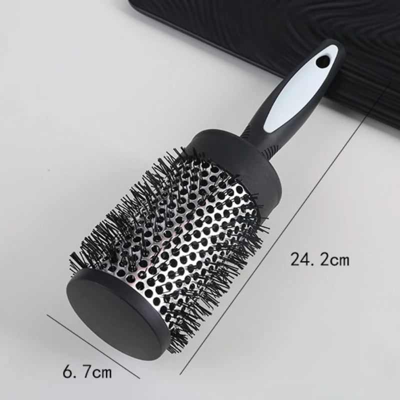 Cepillo cilíndrico para peinar: volumen y rizos naturales