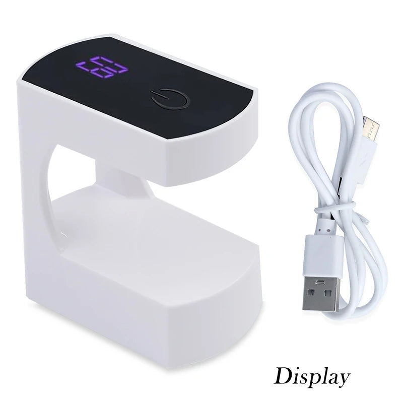Mini lámpara UV para uñas con 6 LED: compacta e ideal para viajes