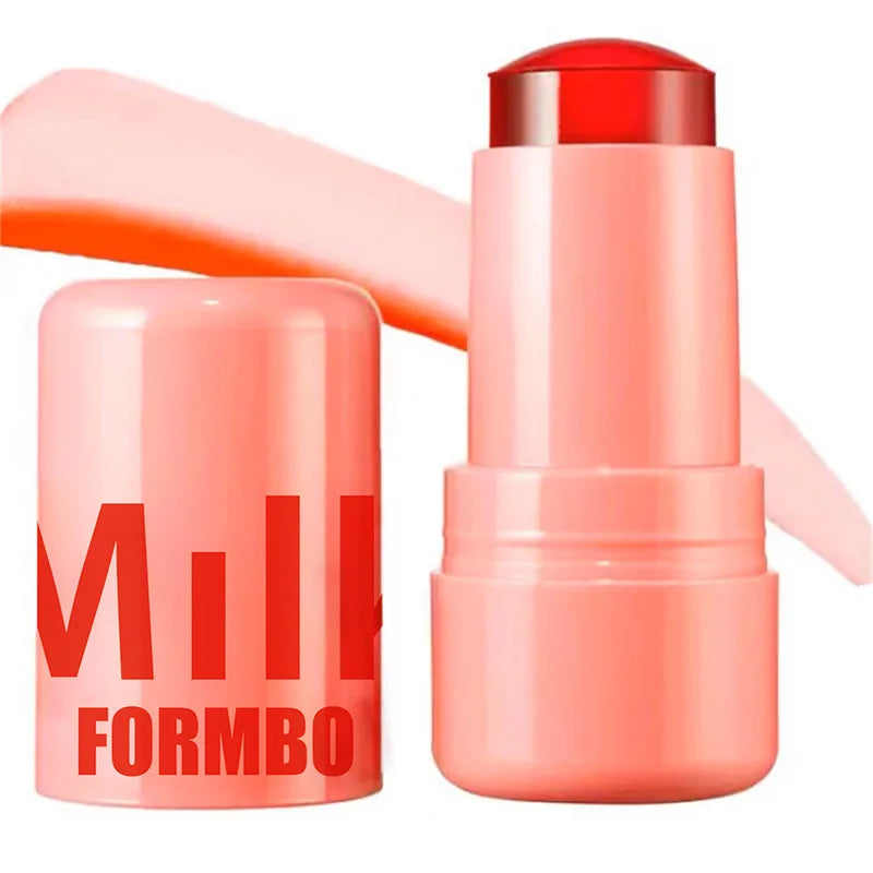 Stick Blush & Teint Jelly – Lèvres, Joues Hydratant au Fini Mat