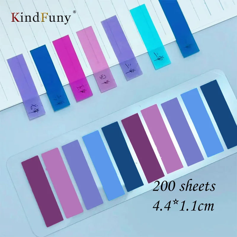 📚✨ 200 marcadores adhesivos de colores: pestañas de índice y flechas