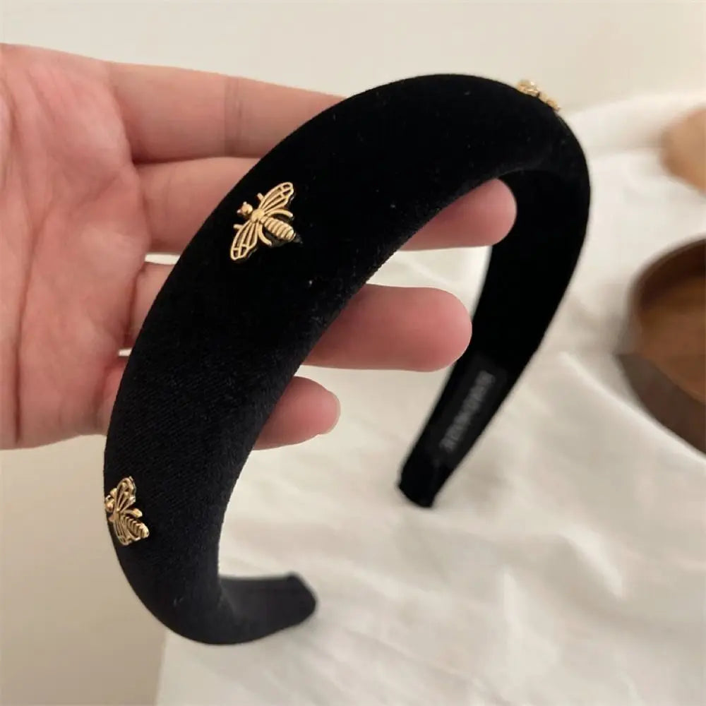 Diadema de terciopelo retro – Elegancia francesa