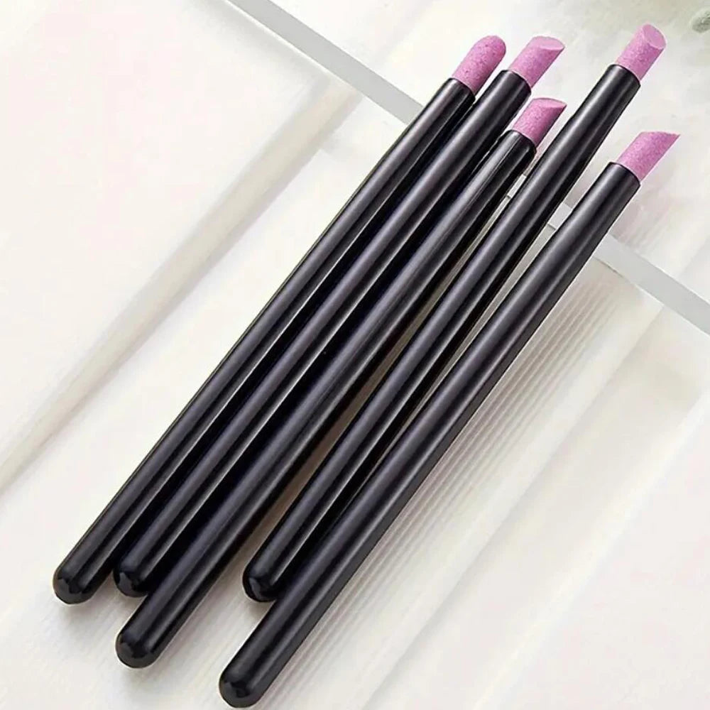 Pinceles finos para decoración de uñas: juego de 5 para líneas y decoraciones precisas