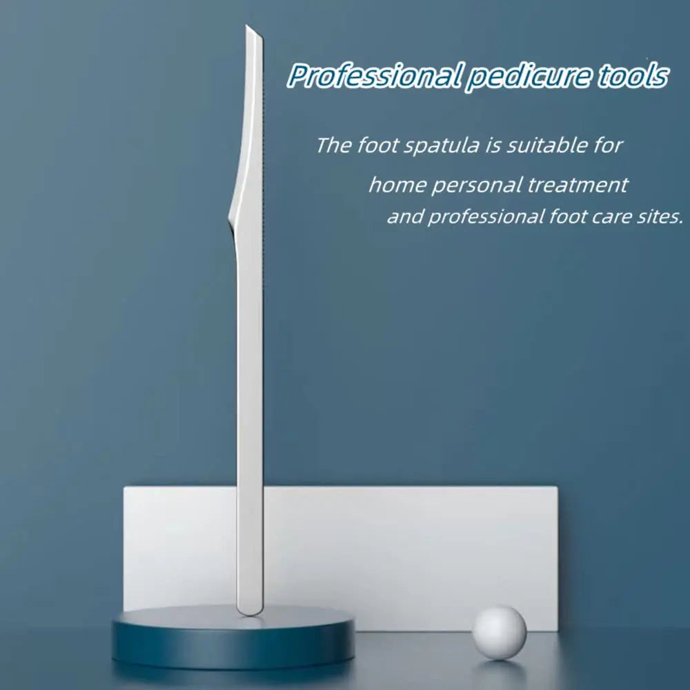Kit de pedicura profesional de acero inoxidable: lima para pies y cuchillos de 1 a 6 piezas