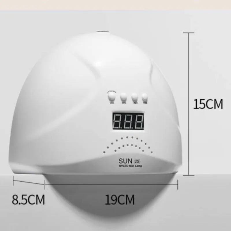 💡 Lampe à Ongles LED/UV – Séchage Rapide avec Capteur de Mouvement