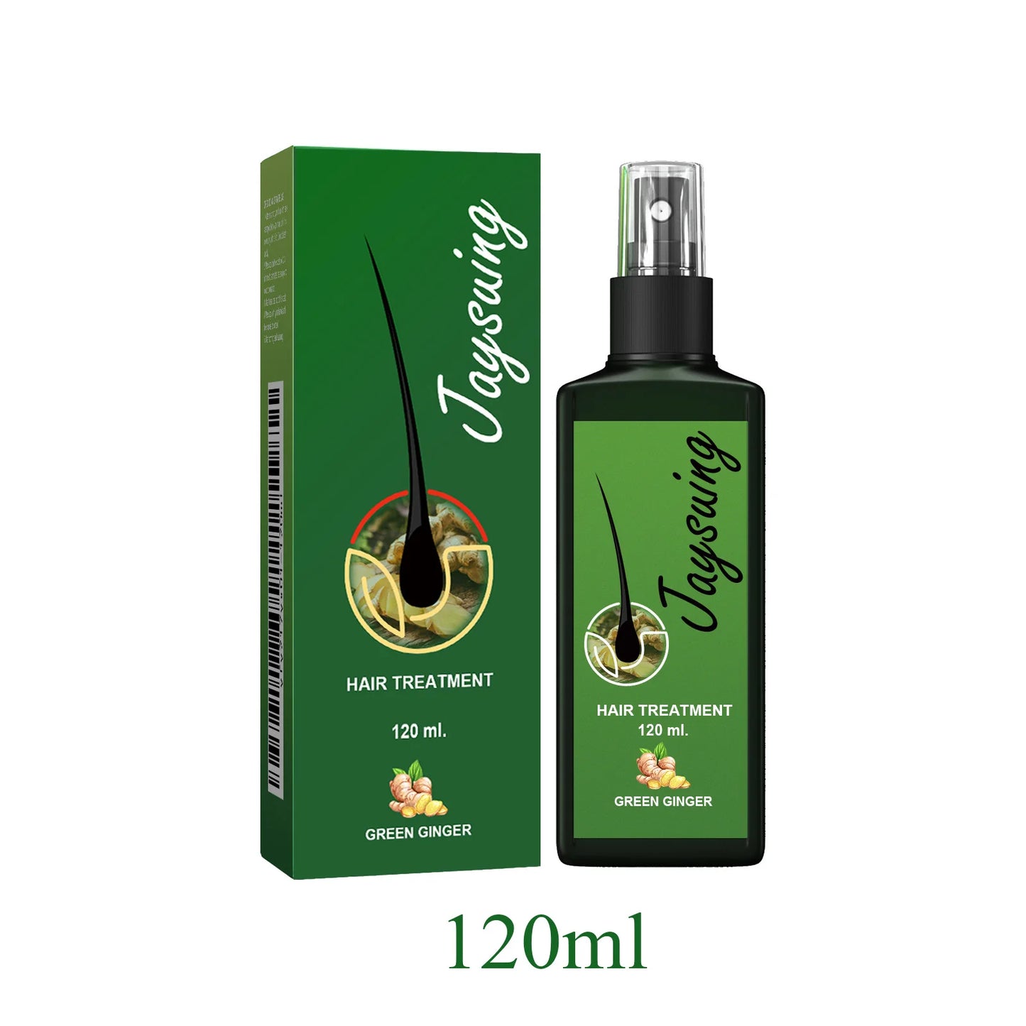Spray de jengibre para el crecimiento del cabello: tratamiento reparador y estimulante