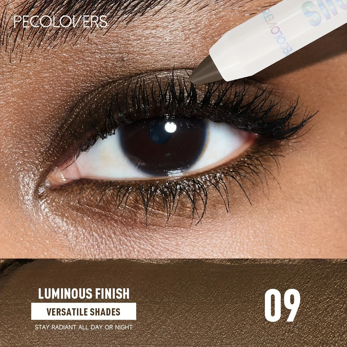 ✨ Fard à paupières en stick waterproof – Mat & scintillant, tenue longue durée