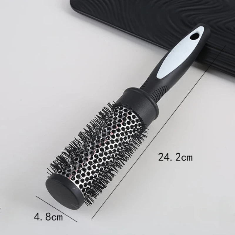 Cepillo cilíndrico para peinar: volumen y rizos naturales