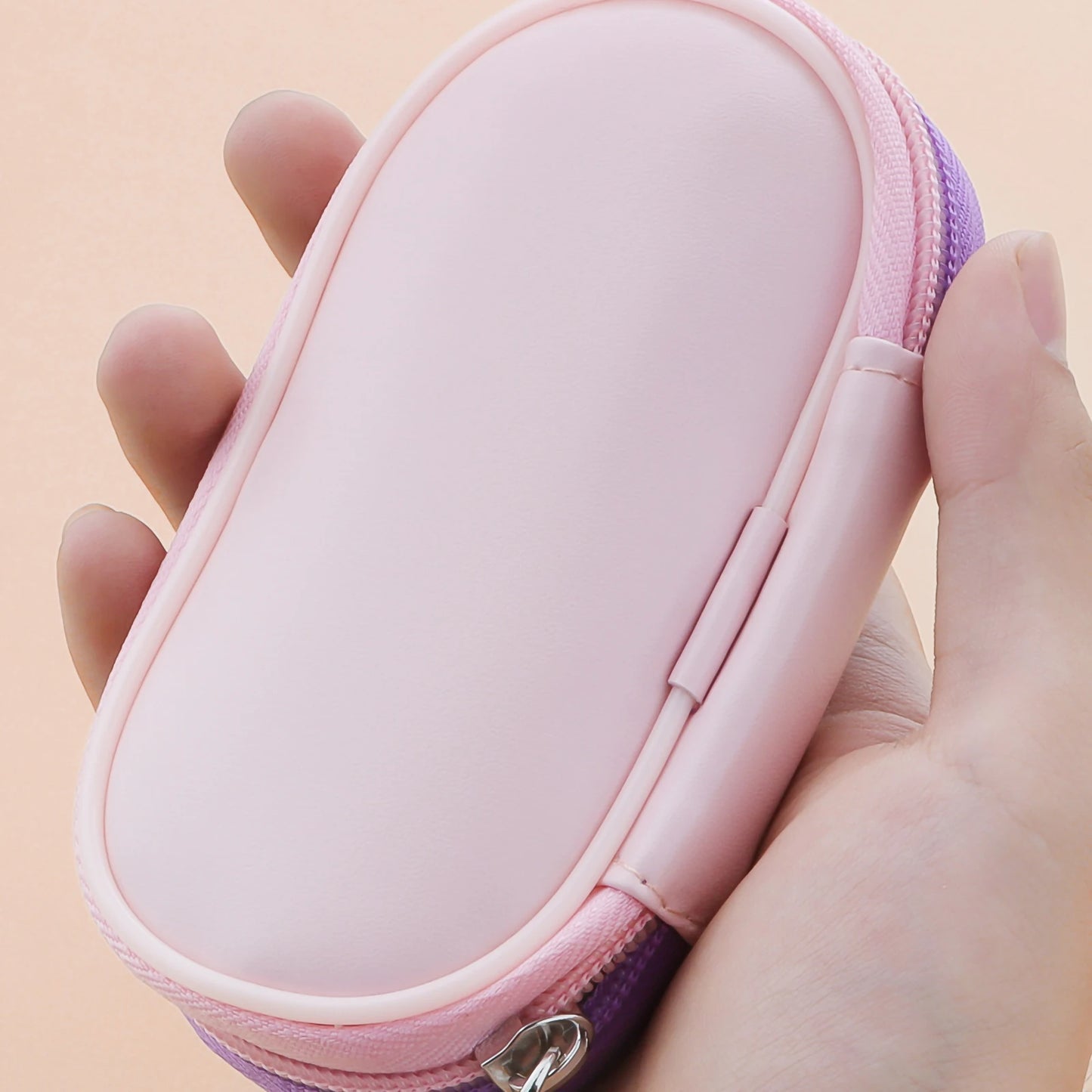 💗 Mini juego de brochas de maquillaje rosa – Tamaño de viaje