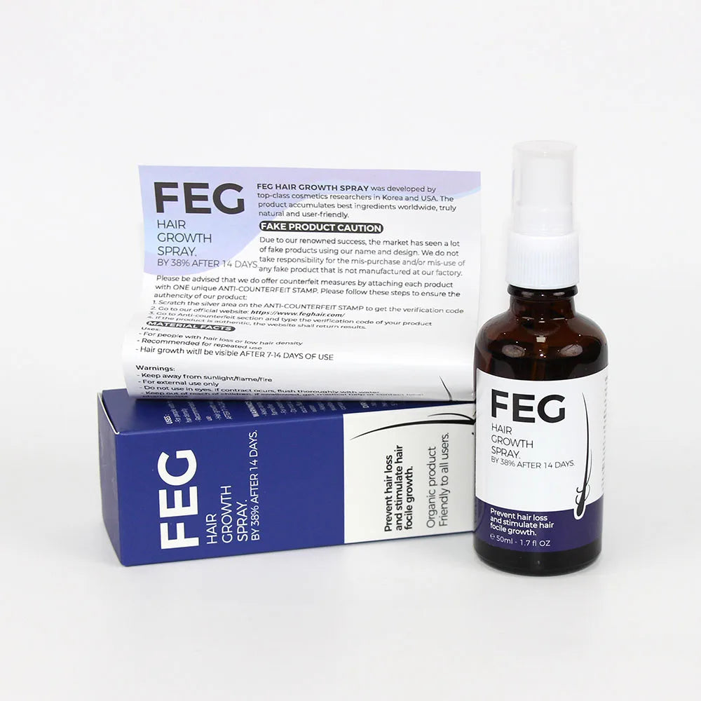 Spray capilar nutritivo FEG – Aceite para el crecimiento del cabello 50 ml