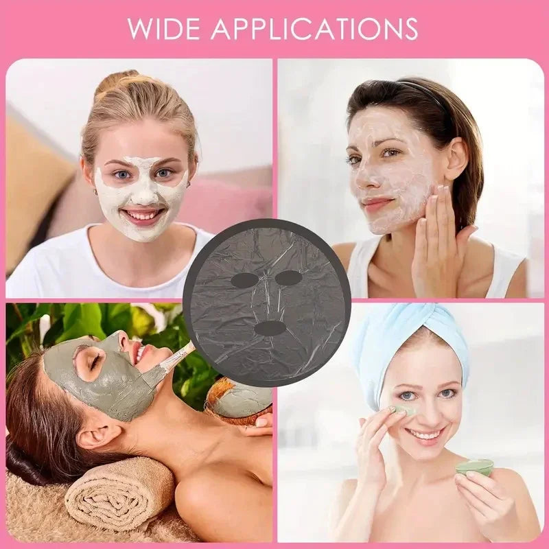Kit de herramientas de silicona para el cuidado facial: brochas, bol y accesorios para hacer tú mismo