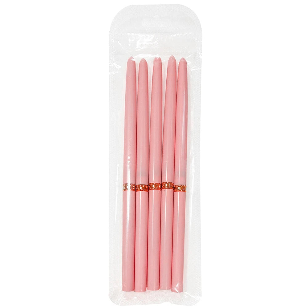 Pinceles finos para decoración de uñas: juego de 5 para líneas y decoraciones precisas