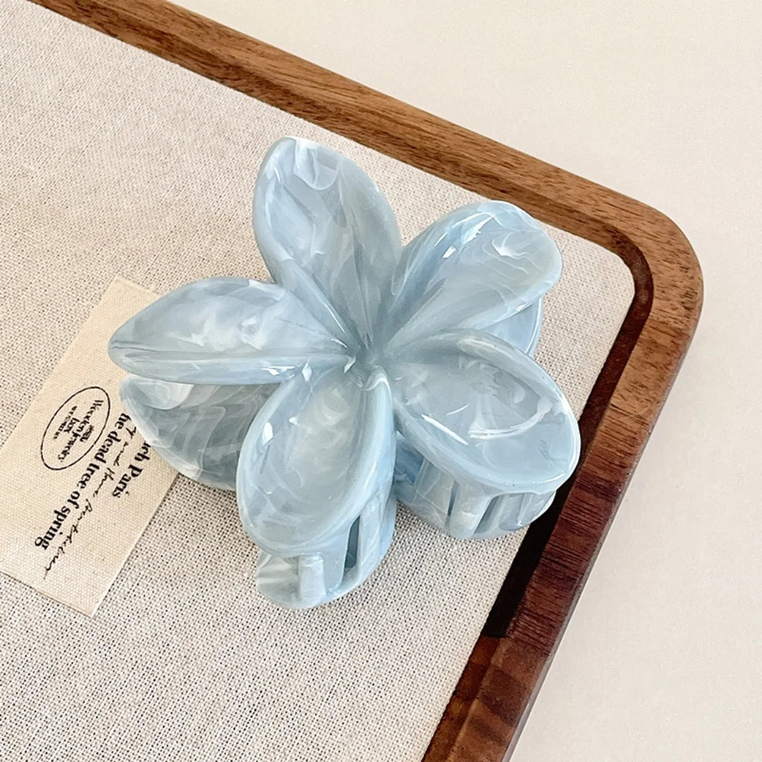 Pince à Cheveux pour Femme - Forme De Fleur Uni