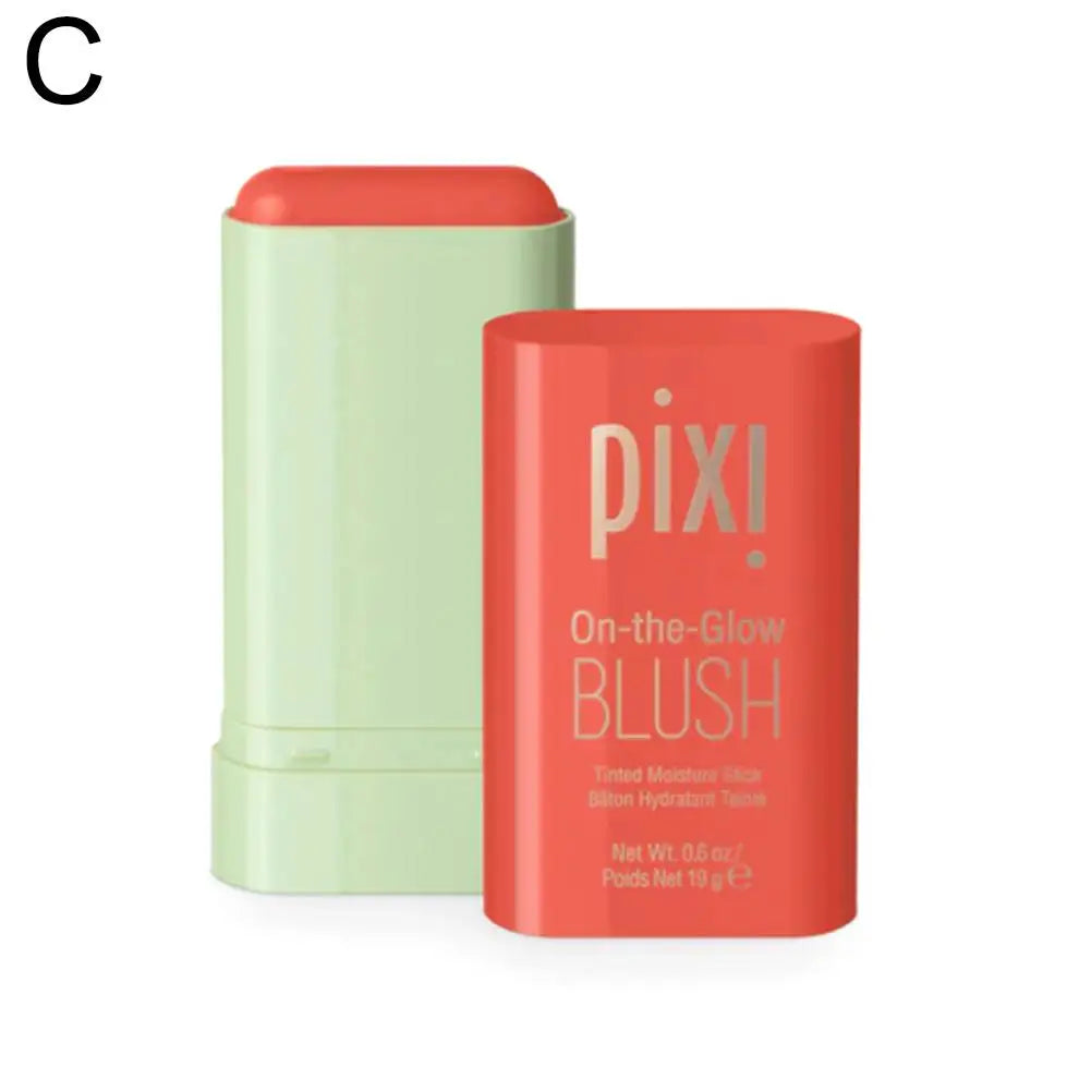 💗 3-in-1 Blush, Contour & Highlighter Stick – Matte, waterproof cream with built-in brush