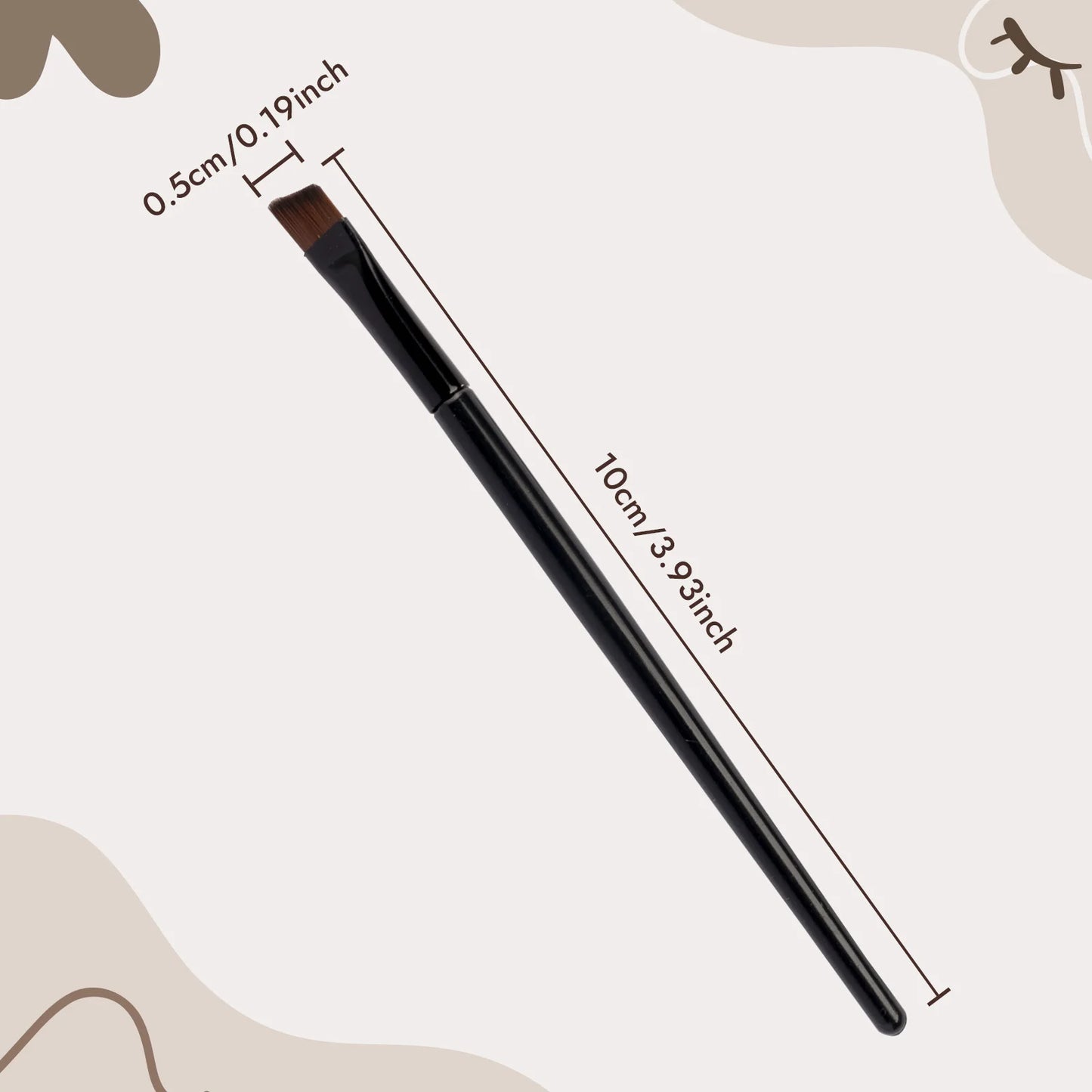 🖌️ Set de 50 Pinceles de Maquillaje – Cejas, Ojos, Pestañas y Difuminado