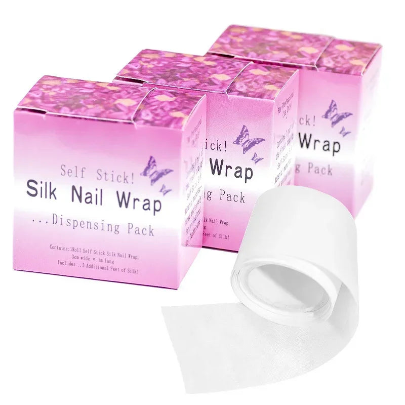 Reparación de uñas de fibra de vidrio y seda – Kit de construcción con gel UV