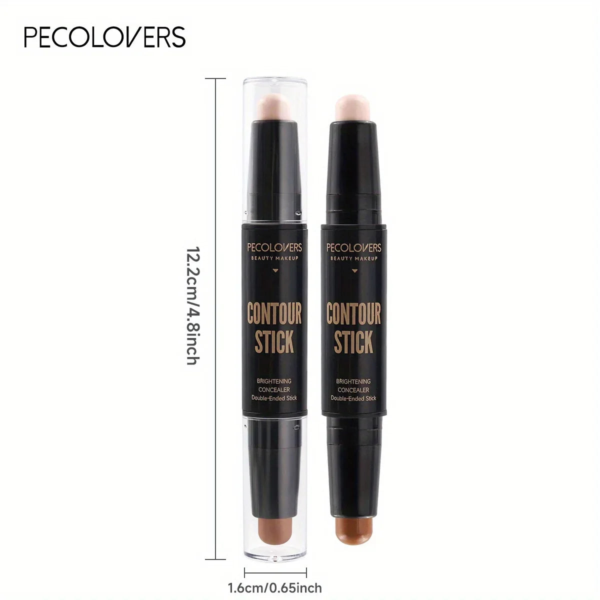 ✨ Stick double embout enlumineur & contour – Waterproof, liquide & facile à estomper