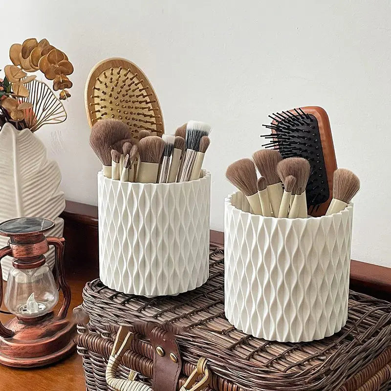 💄🌀 Boîte de Rangement Maquillage 360° – Organisateur Tournant Cosmétique