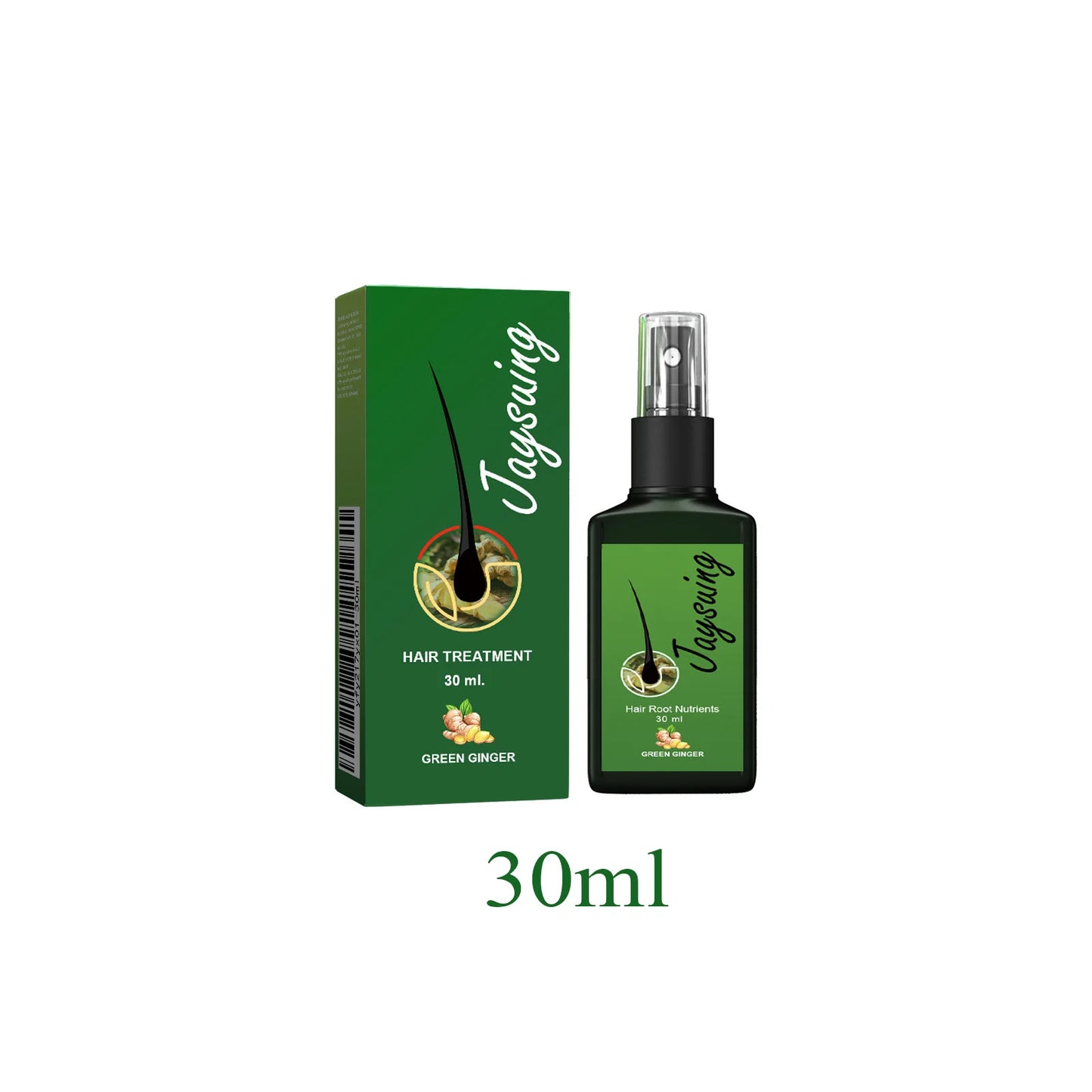 Spray de jengibre para el crecimiento del cabello: tratamiento reparador y estimulante