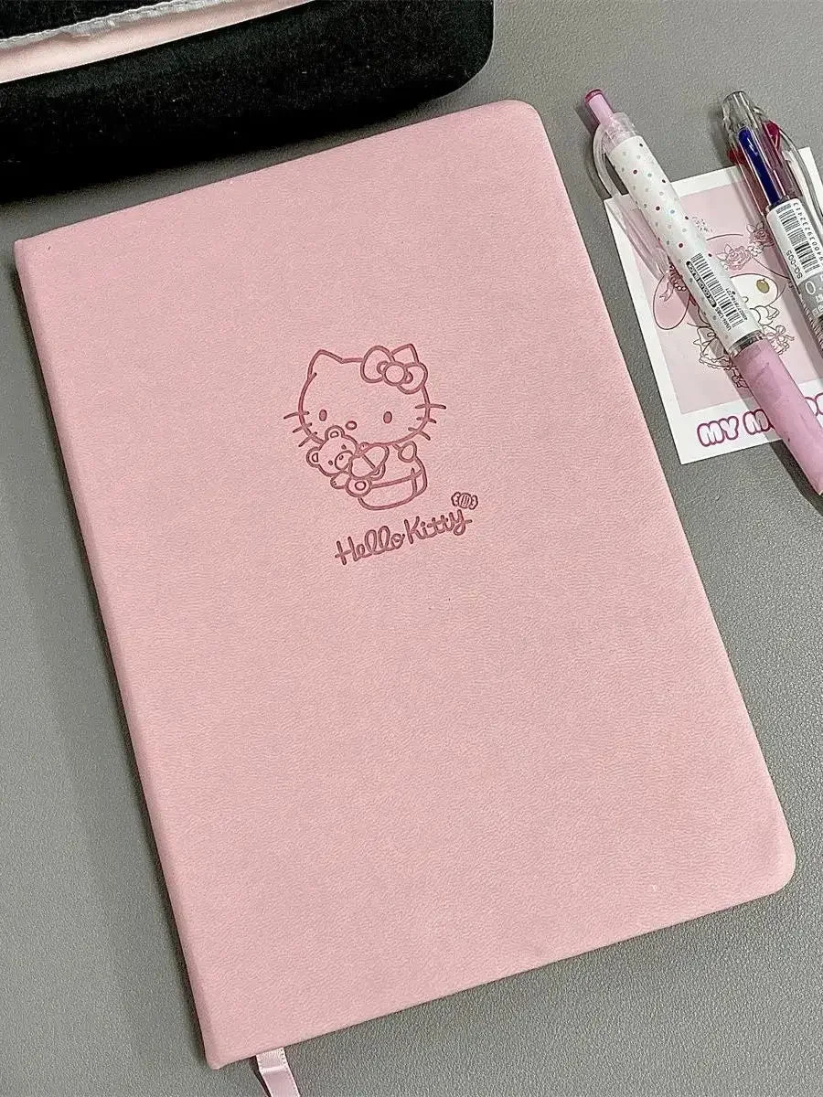 Cuaderno de anime Hello Kitty rosa: un lindo cuaderno de Sanrio para estudiantes