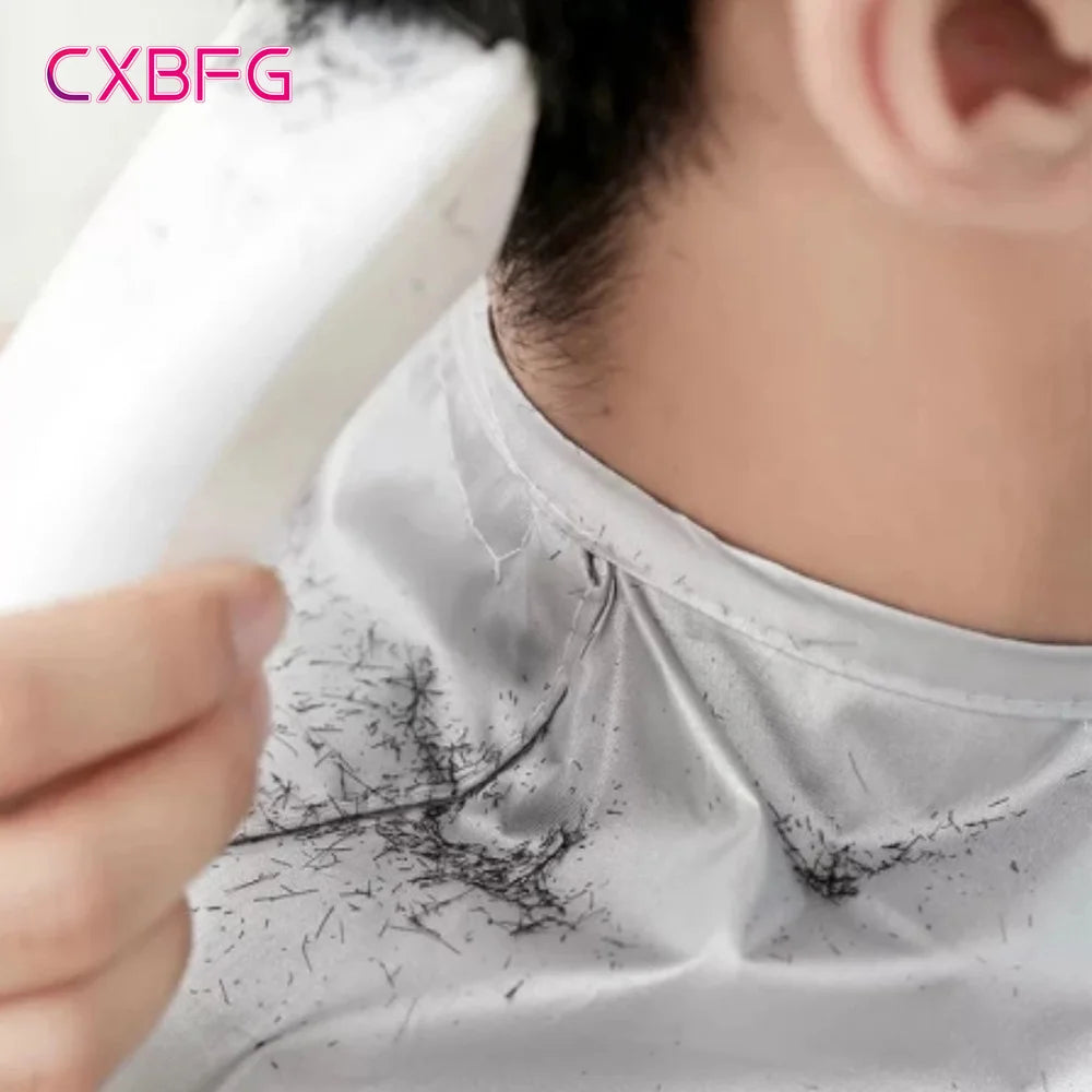 Capa de peluquería creativa: delantal de corte de pelo DIY para salón