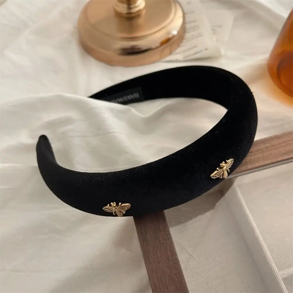Diadema de terciopelo retro – Elegancia francesa