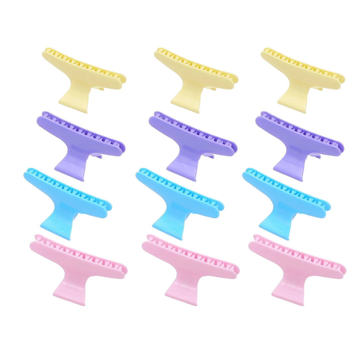 ✂️ 12 pinzas para el pelo sin marca: accesorios profesionales para peluquería y hogar
