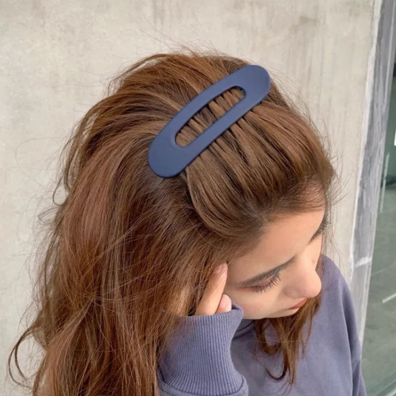 Pince à Cheveux Femme - Grande Barette Uni Variés