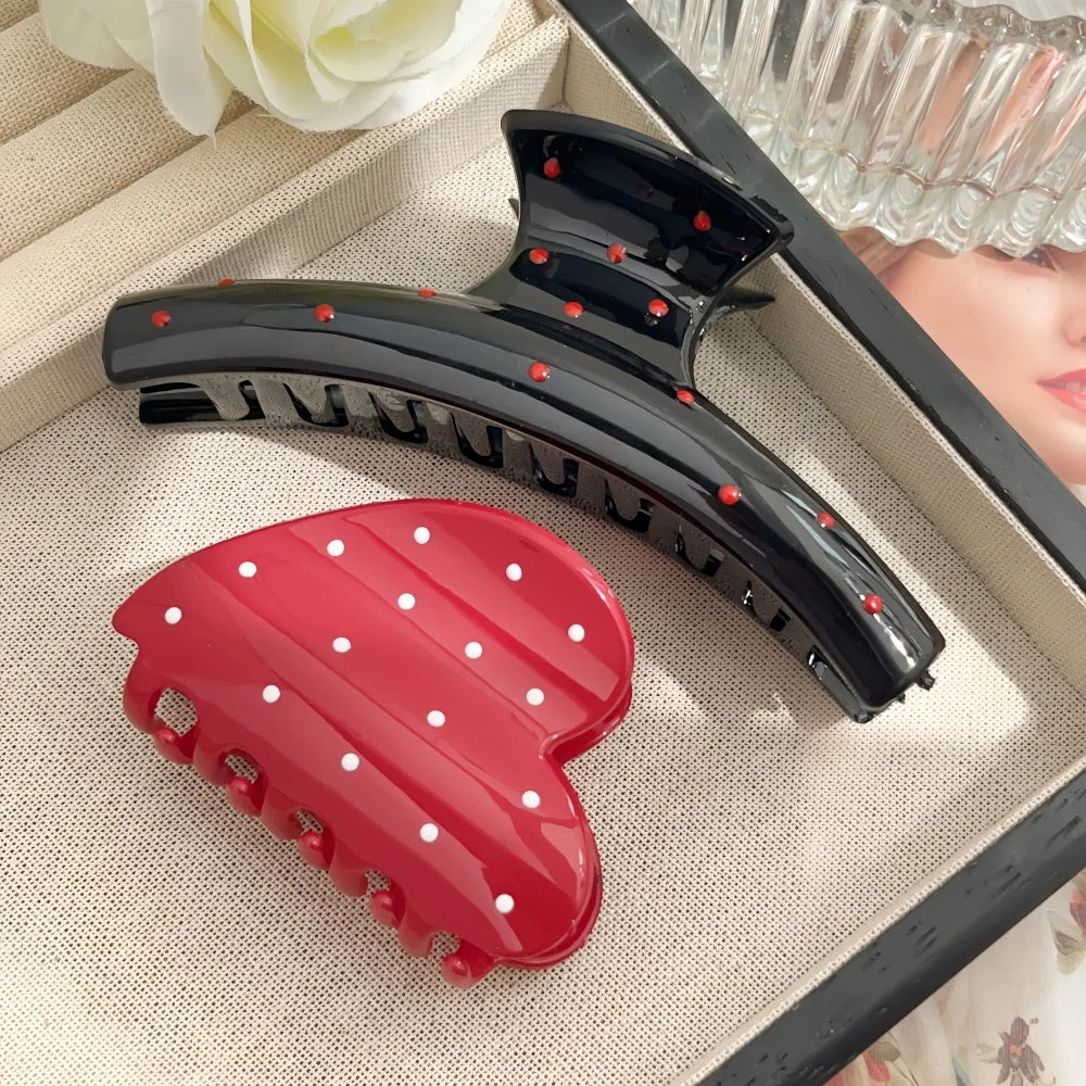 Women's Hair Clips – Heart, Bow & Trendy Designs