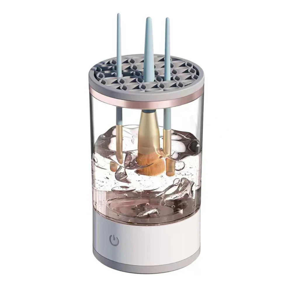 🧽💄 Nettoyeur de Pinceaux Maquillage Automatique – Nettoyage Profond en Un Clic