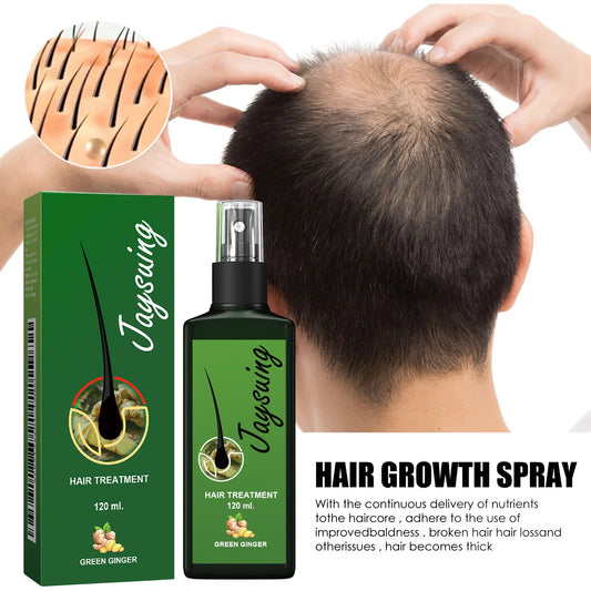 Spray de jengibre para el crecimiento del cabello: tratamiento reparador y estimulante