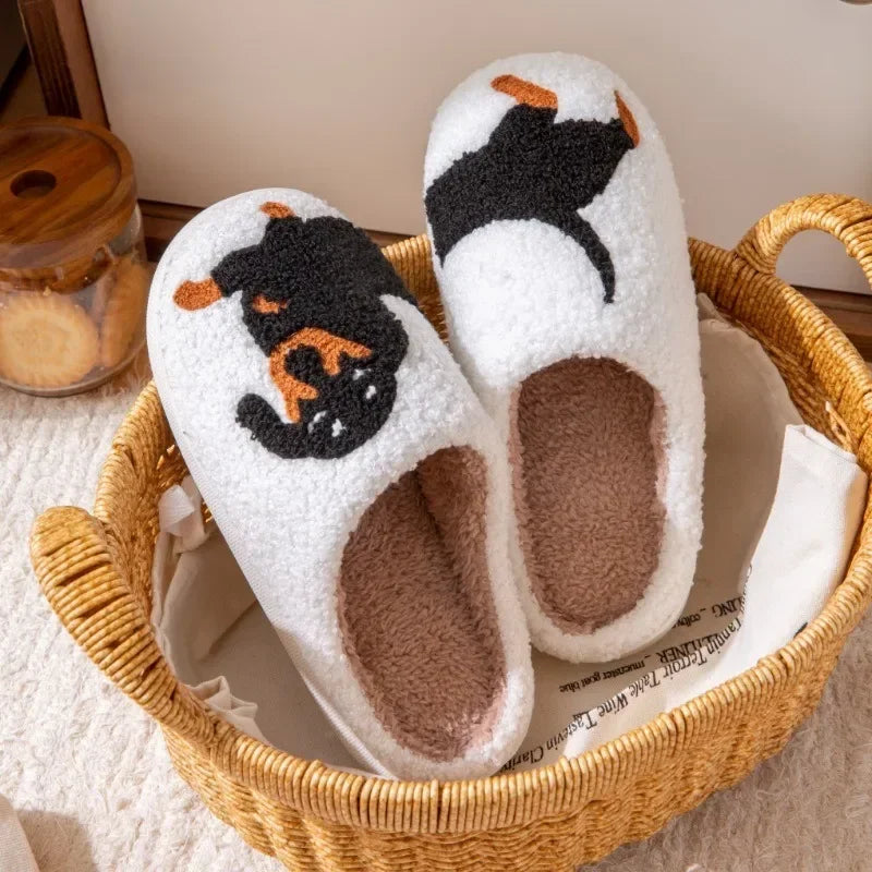 Chaussons Femme Peluche - imprimé 🐶