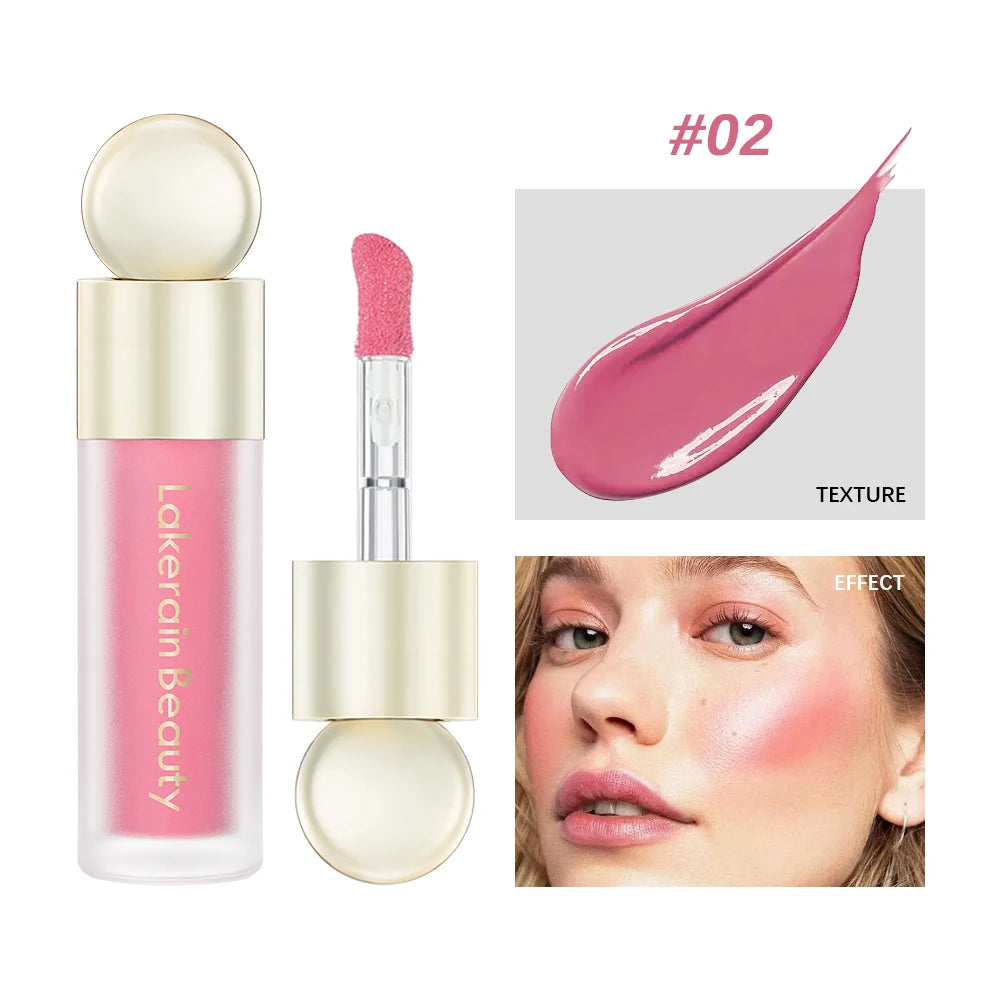 💗 Liquid Blush Stick – Natural matte finish, easy to blend cream texture