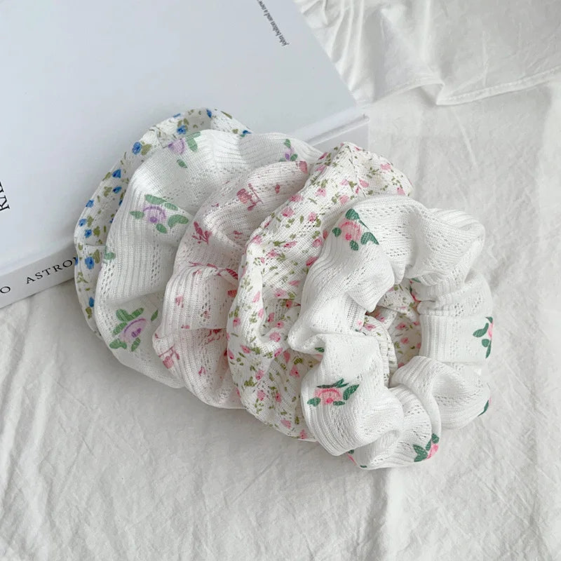 Lot de Chouchous pour cheveux femme imprimé 💐
