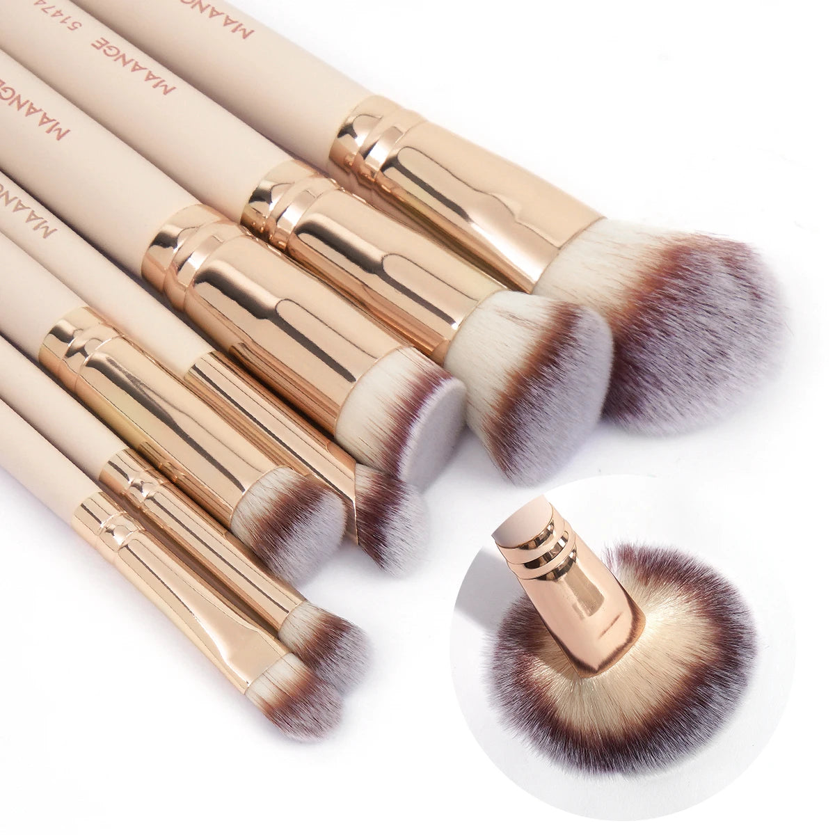 💄 Set de 7 pinceaux maquillage MAANGE – Douceur et précision