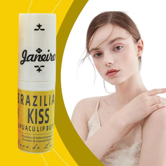 💋 Baume à Lèvres Brésil Kiss – Hydratation & Douceur