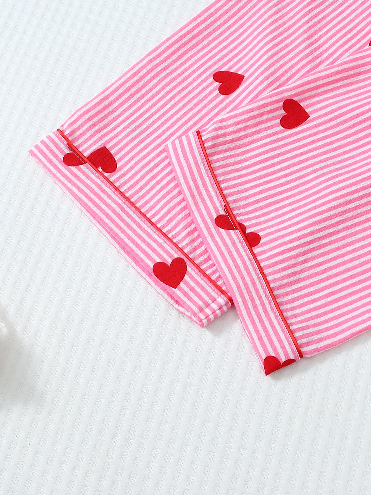 Pyjama - Haut à manches longues et pantalon à rayures ❤️