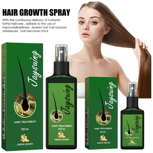 Spray de jengibre para el crecimiento del cabello: tratamiento reparador y estimulante
